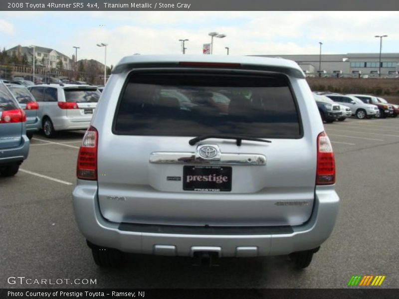 Titanium Metallic / Stone Gray 2008 Toyota 4Runner SR5 4x4