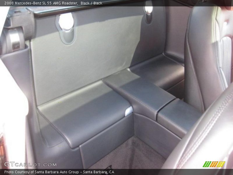  2008 SL 55 AMG Roadster Black Interior