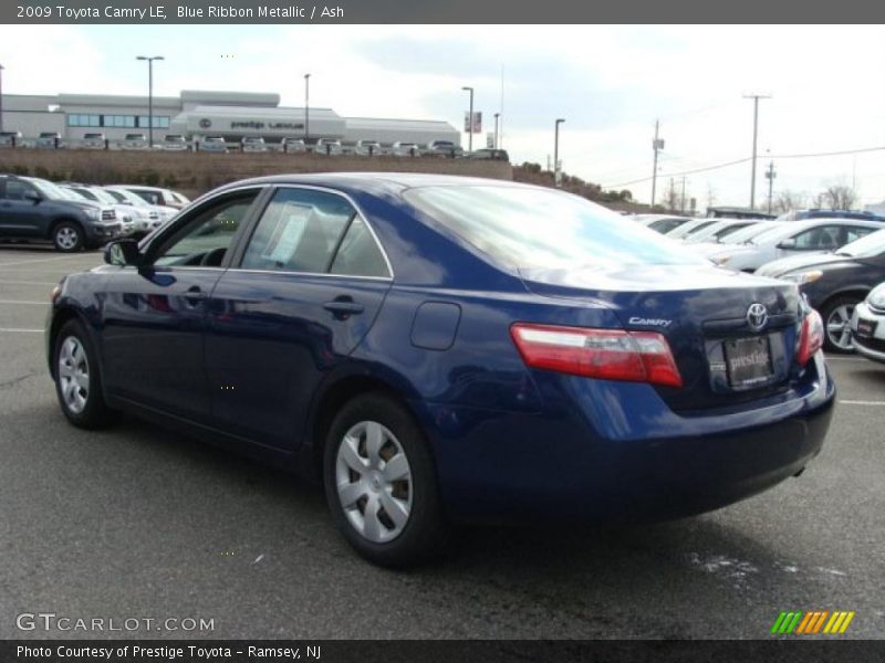 Blue Ribbon Metallic / Ash 2009 Toyota Camry LE