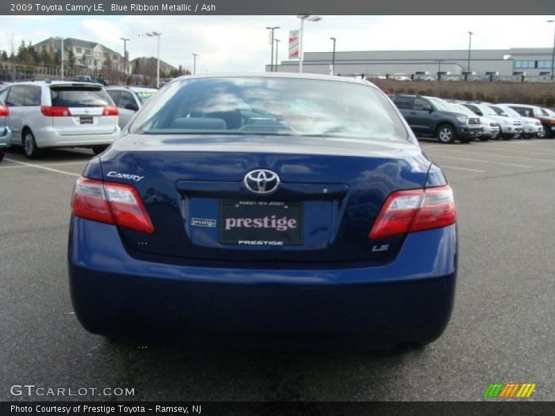 Blue Ribbon Metallic / Ash 2009 Toyota Camry LE