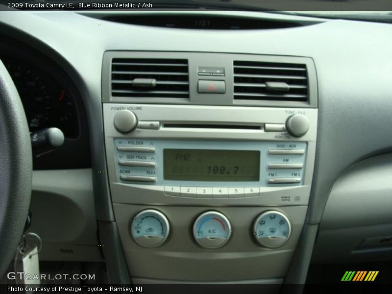 Blue Ribbon Metallic / Ash 2009 Toyota Camry LE