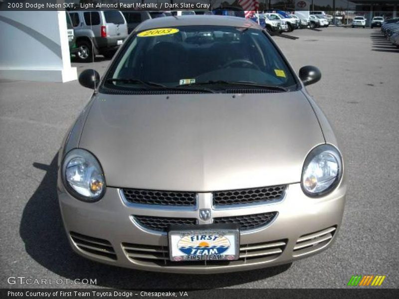 Light Almond Pearl Metallic / Dark Slate Gray 2003 Dodge Neon SXT