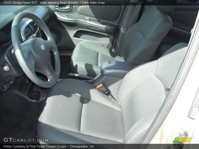 Light Almond Pearl Metallic / Dark Slate Gray 2003 Dodge Neon SXT