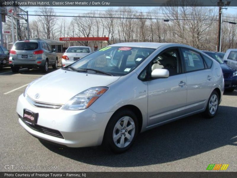 Classic Silver Metallic / Dark Gray 2007 Toyota Prius Hybrid