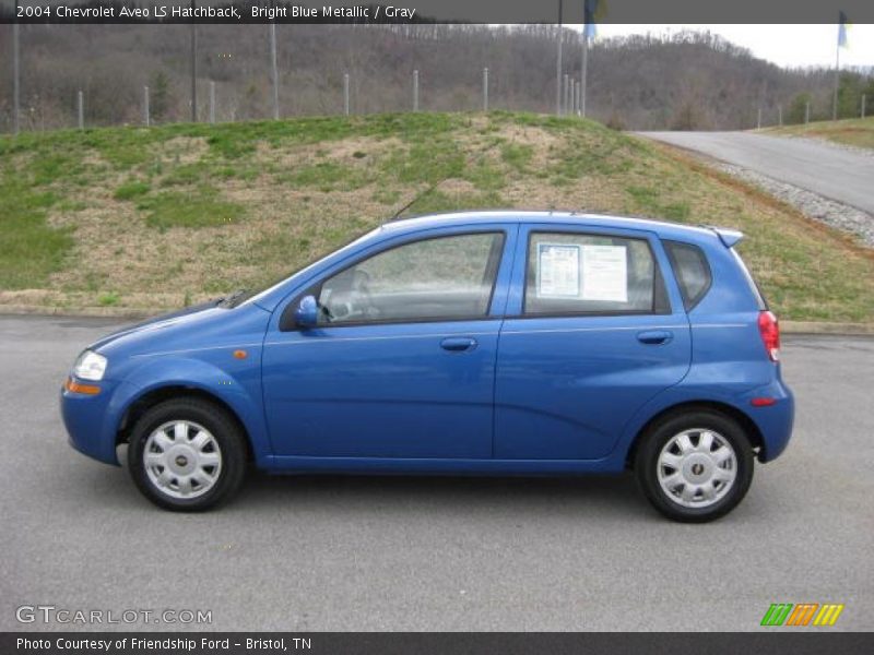  2004 Aveo LS Hatchback Bright Blue Metallic