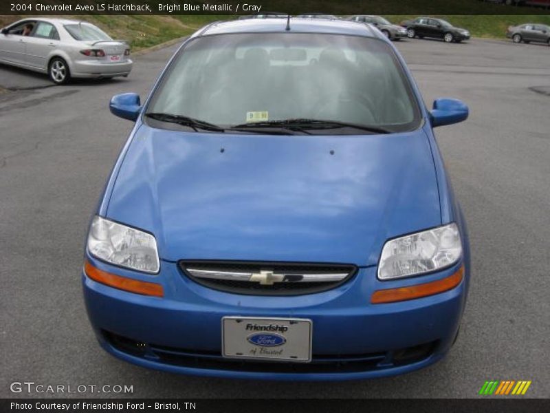 Bright Blue Metallic / Gray 2004 Chevrolet Aveo LS Hatchback
