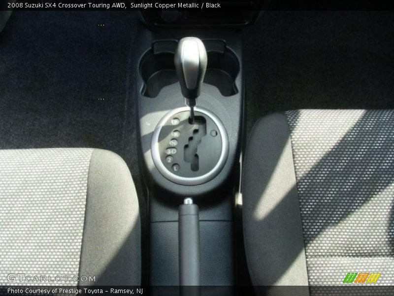 Sunlight Copper Metallic / Black 2008 Suzuki SX4 Crossover Touring AWD