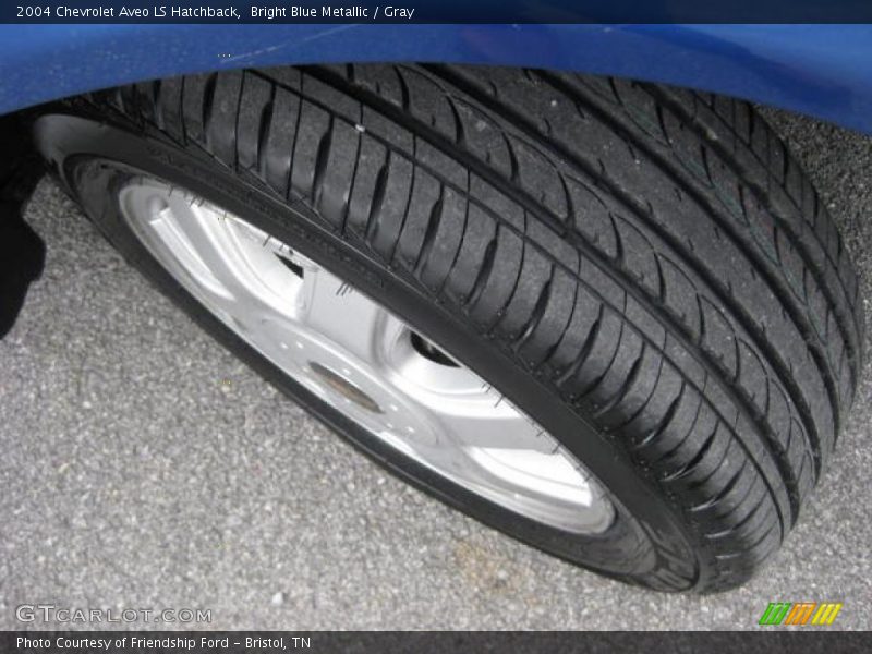 Bright Blue Metallic / Gray 2004 Chevrolet Aveo LS Hatchback