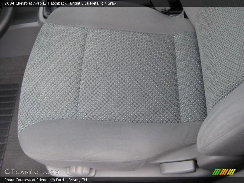  2004 Aveo LS Hatchback Gray Interior
