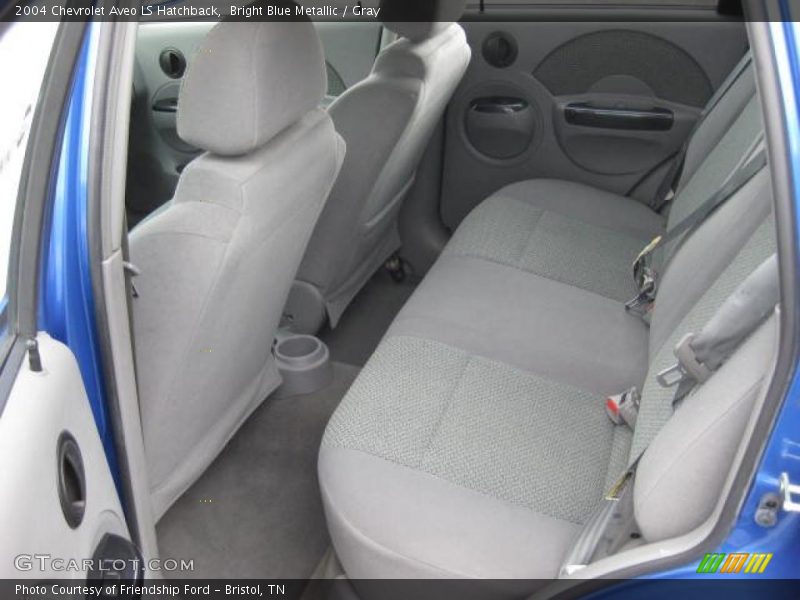  2004 Aveo LS Hatchback Gray Interior