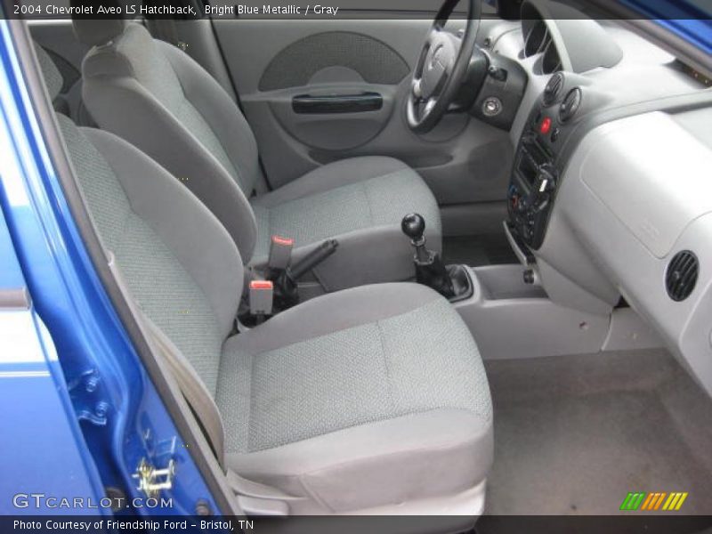  2004 Aveo LS Hatchback Gray Interior