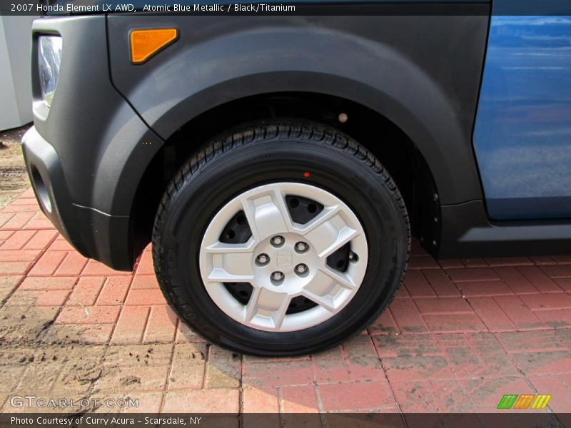 Atomic Blue Metallic / Black/Titanium 2007 Honda Element LX AWD
