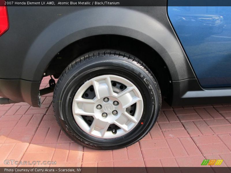 Atomic Blue Metallic / Black/Titanium 2007 Honda Element LX AWD