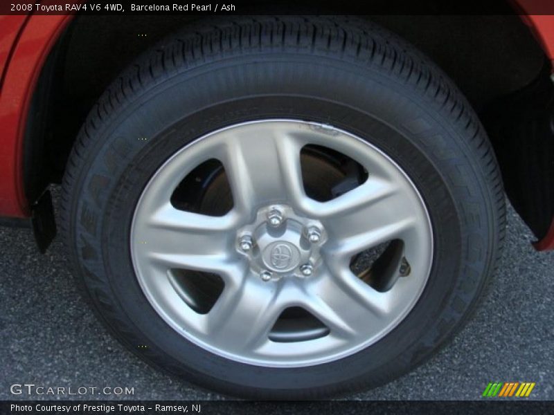 Barcelona Red Pearl / Ash 2008 Toyota RAV4 V6 4WD