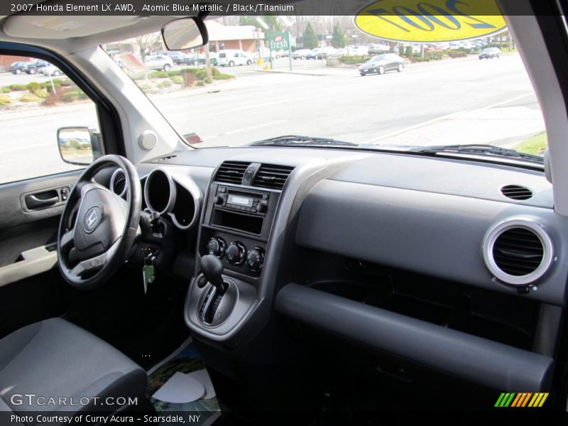 Atomic Blue Metallic / Black/Titanium 2007 Honda Element LX AWD