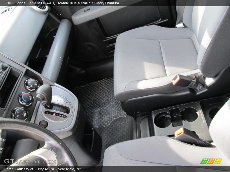 Atomic Blue Metallic / Black/Titanium 2007 Honda Element LX AWD