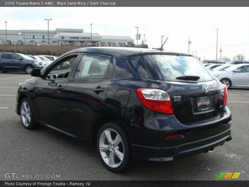 Black Sand Mica / Dark Charcoal 2009 Toyota Matrix S AWD