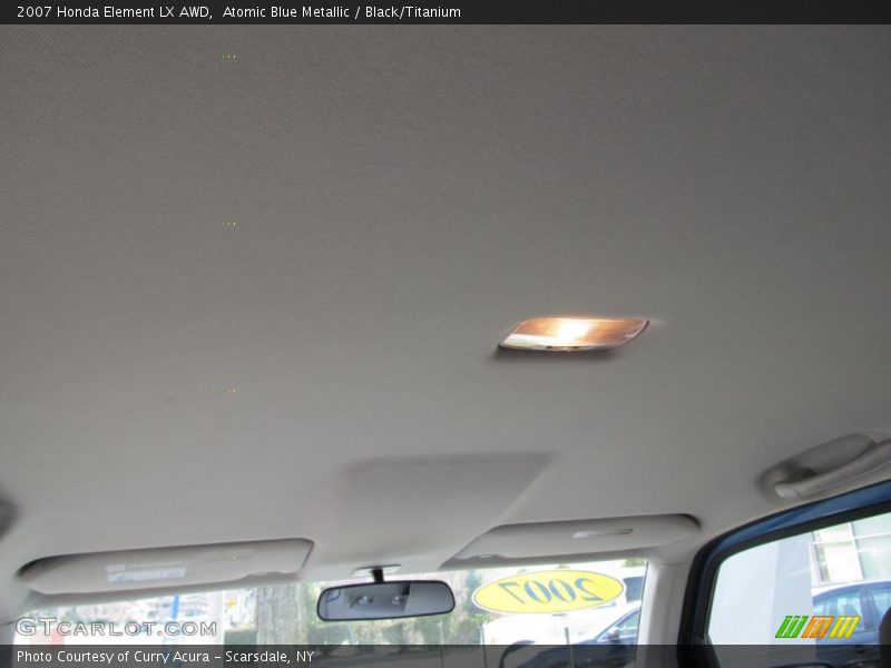 Atomic Blue Metallic / Black/Titanium 2007 Honda Element LX AWD