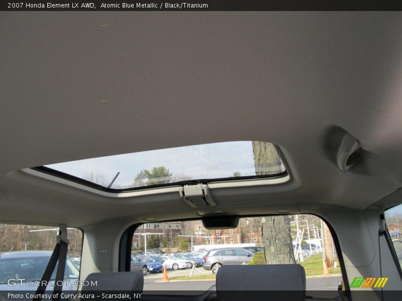 Atomic Blue Metallic / Black/Titanium 2007 Honda Element LX AWD