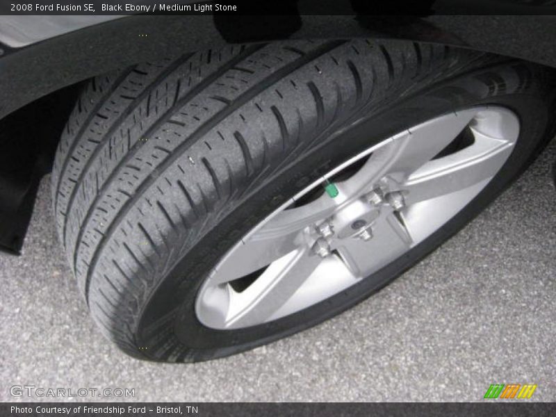 Black Ebony / Medium Light Stone 2008 Ford Fusion SE