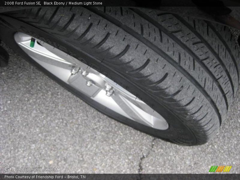 Black Ebony / Medium Light Stone 2008 Ford Fusion SE