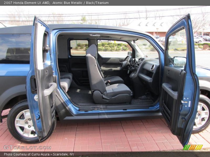 Atomic Blue Metallic / Black/Titanium 2007 Honda Element LX AWD