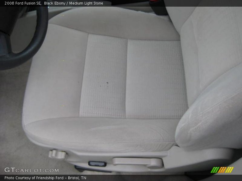 Black Ebony / Medium Light Stone 2008 Ford Fusion SE