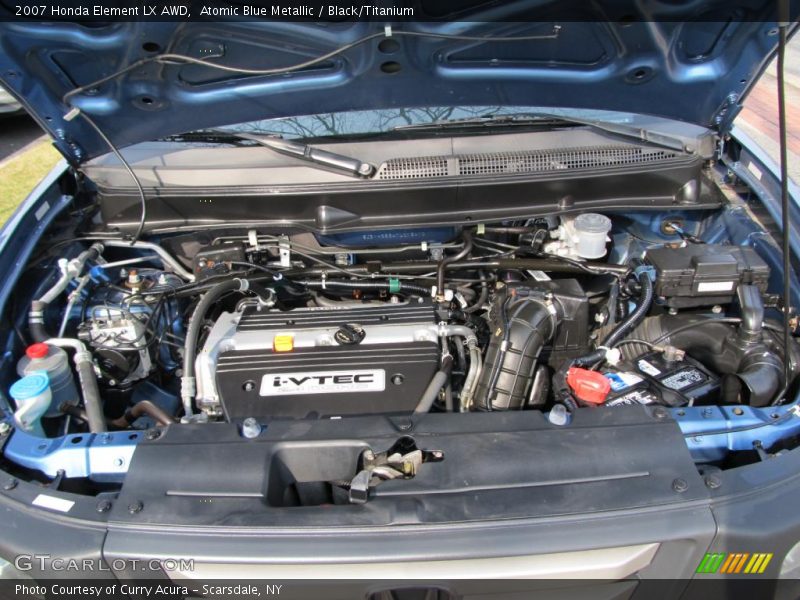  2007 Element LX AWD Engine - 2.4L DOHC 16V i-VTEC 4 Cylinder