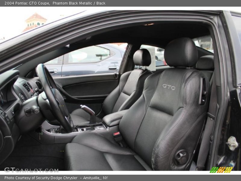 Phantom Black Metallic / Black 2004 Pontiac GTO Coupe
