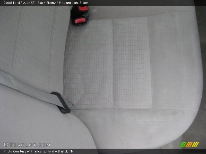 Black Ebony / Medium Light Stone 2008 Ford Fusion SE