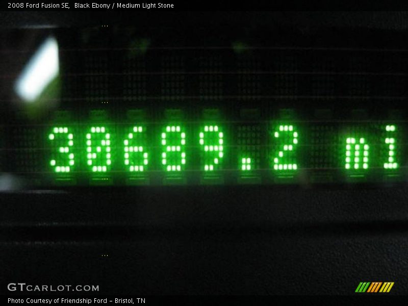 Black Ebony / Medium Light Stone 2008 Ford Fusion SE