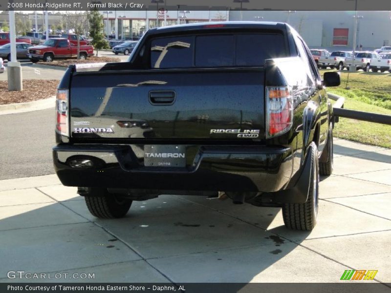 Formal Black / Gray 2008 Honda Ridgeline RT