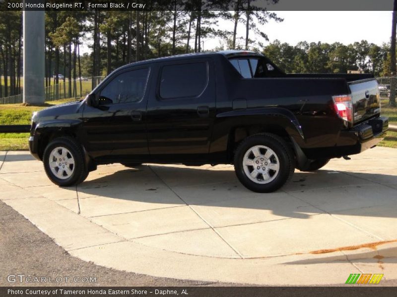 Formal Black / Gray 2008 Honda Ridgeline RT