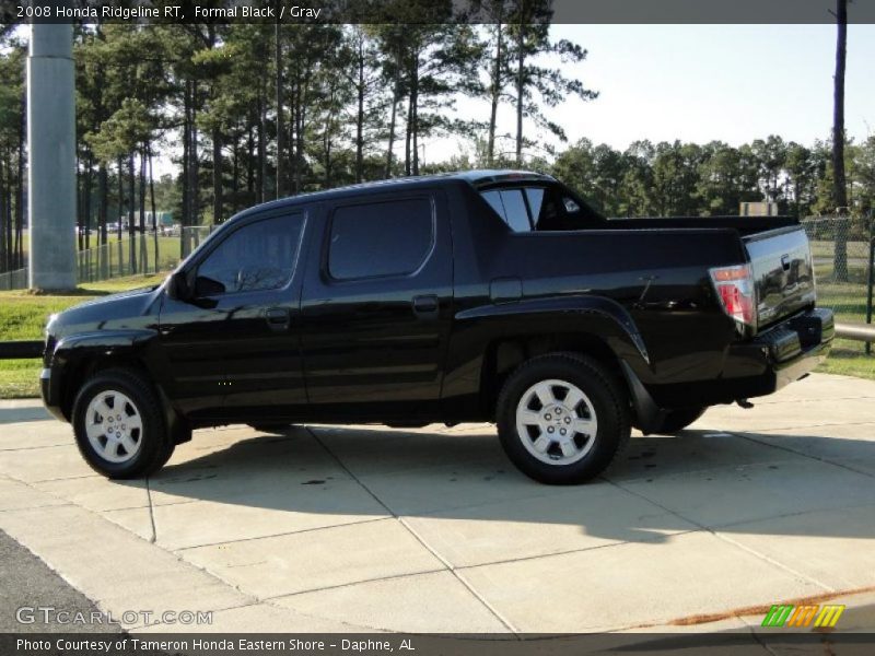 Formal Black / Gray 2008 Honda Ridgeline RT