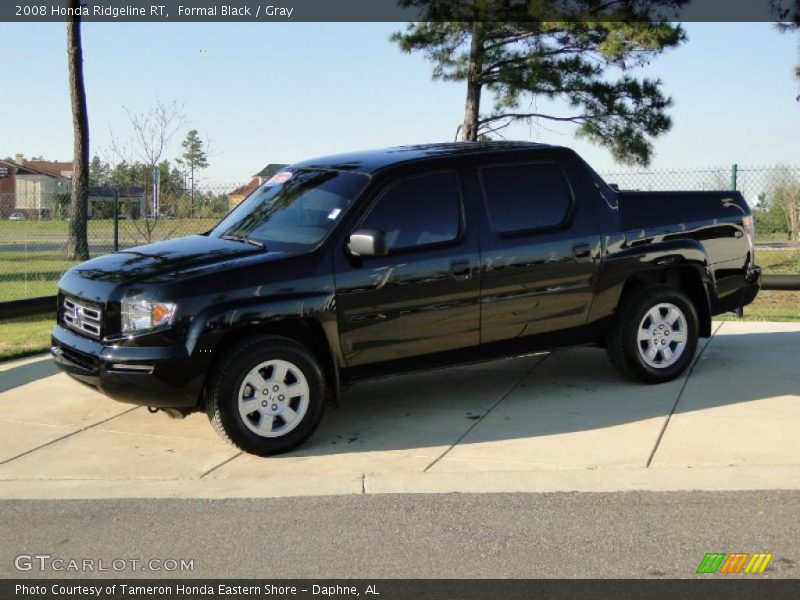 Formal Black / Gray 2008 Honda Ridgeline RT