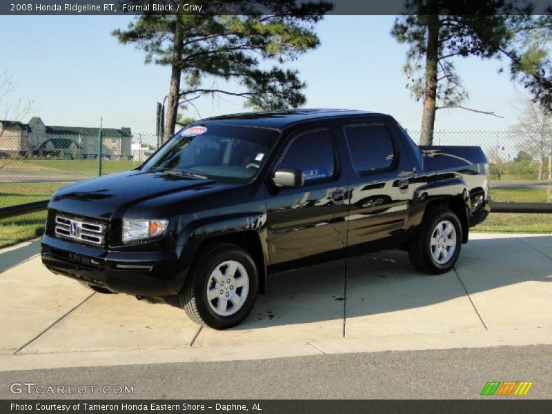 Formal Black / Gray 2008 Honda Ridgeline RT