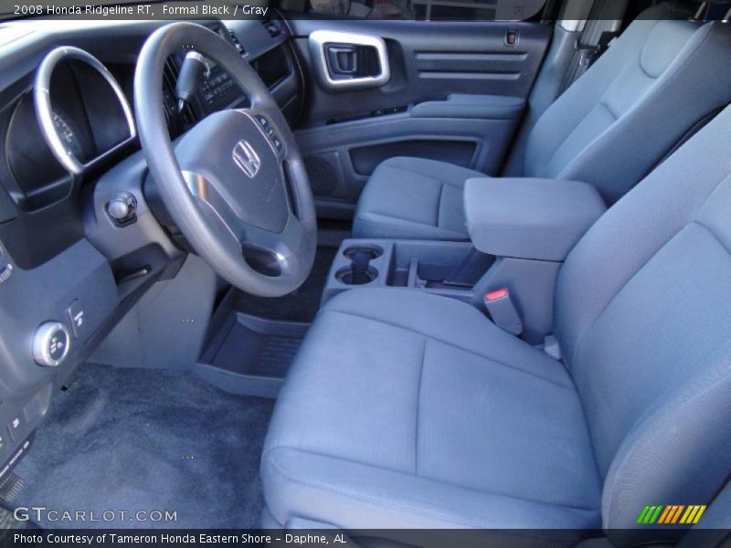 Formal Black / Gray 2008 Honda Ridgeline RT