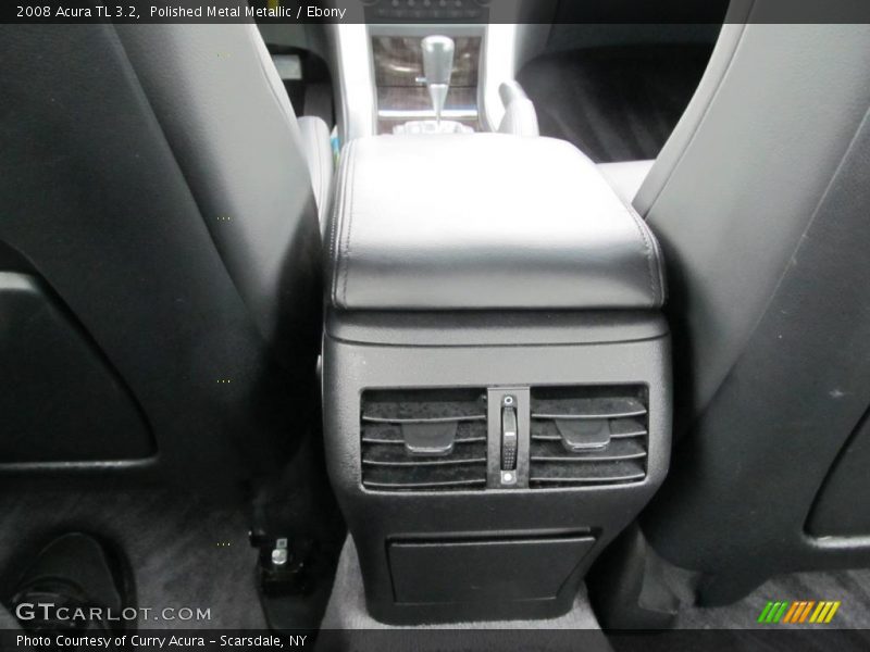 Polished Metal Metallic / Ebony 2008 Acura TL 3.2