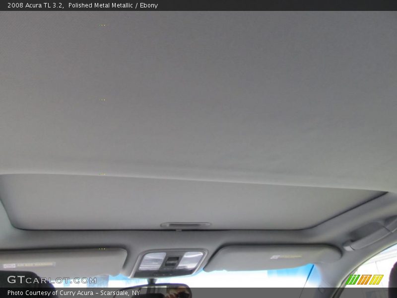 Polished Metal Metallic / Ebony 2008 Acura TL 3.2
