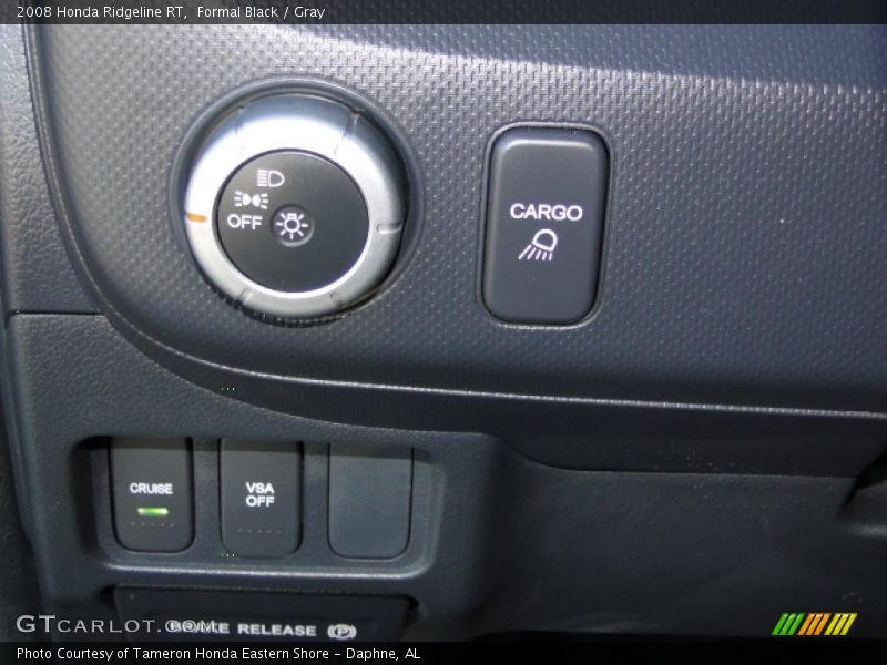 Formal Black / Gray 2008 Honda Ridgeline RT