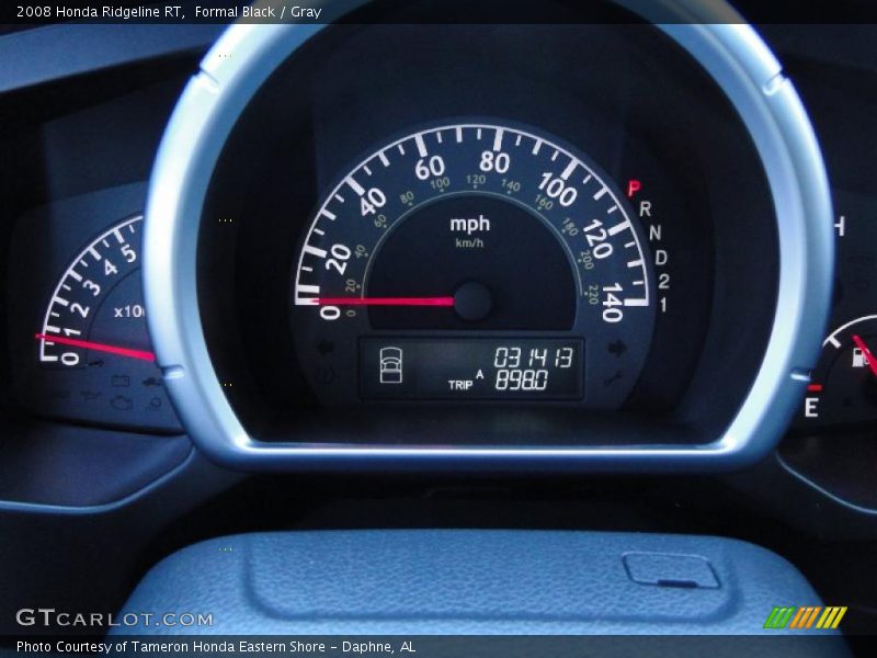 Formal Black / Gray 2008 Honda Ridgeline RT