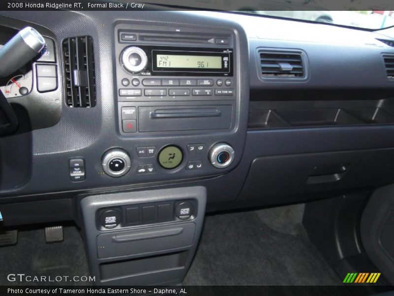 Formal Black / Gray 2008 Honda Ridgeline RT