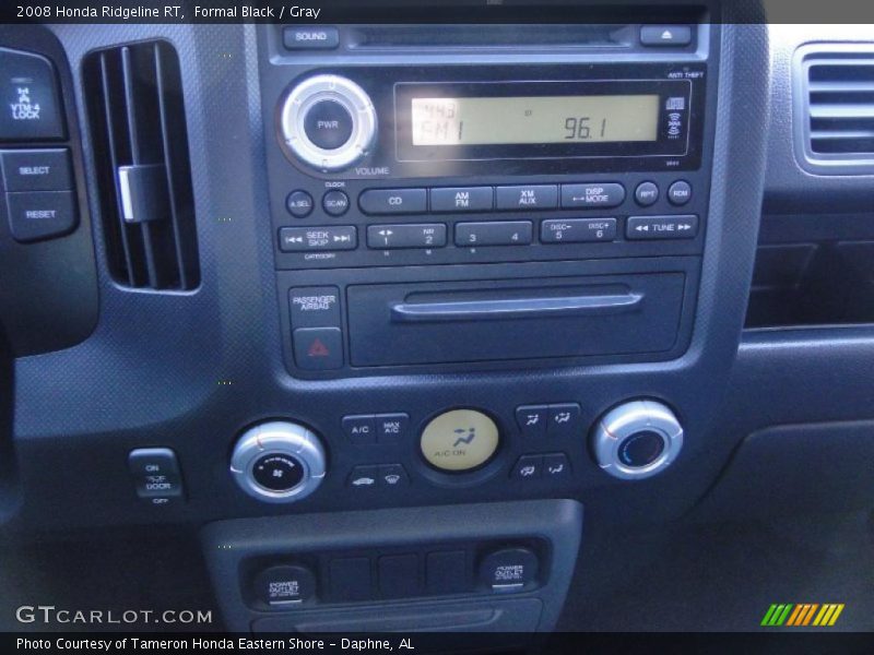 Formal Black / Gray 2008 Honda Ridgeline RT