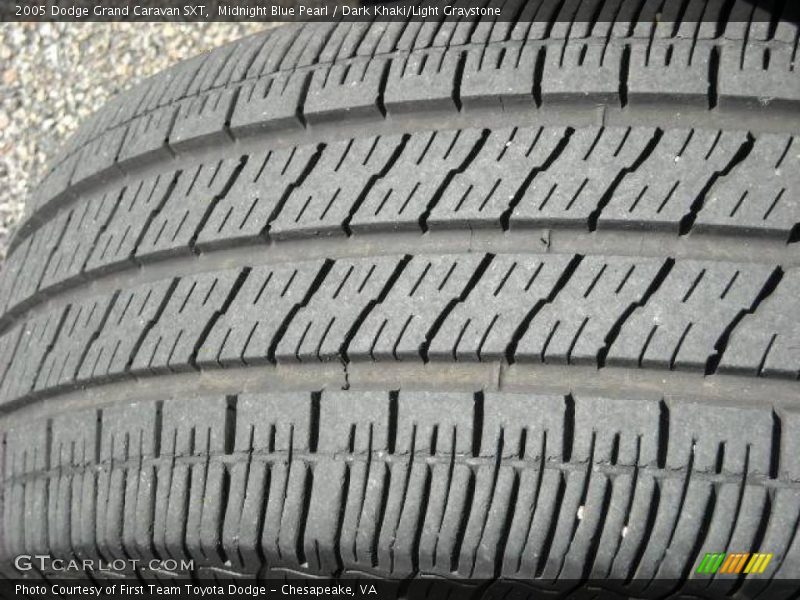 Midnight Blue Pearl / Dark Khaki/Light Graystone 2005 Dodge Grand Caravan SXT