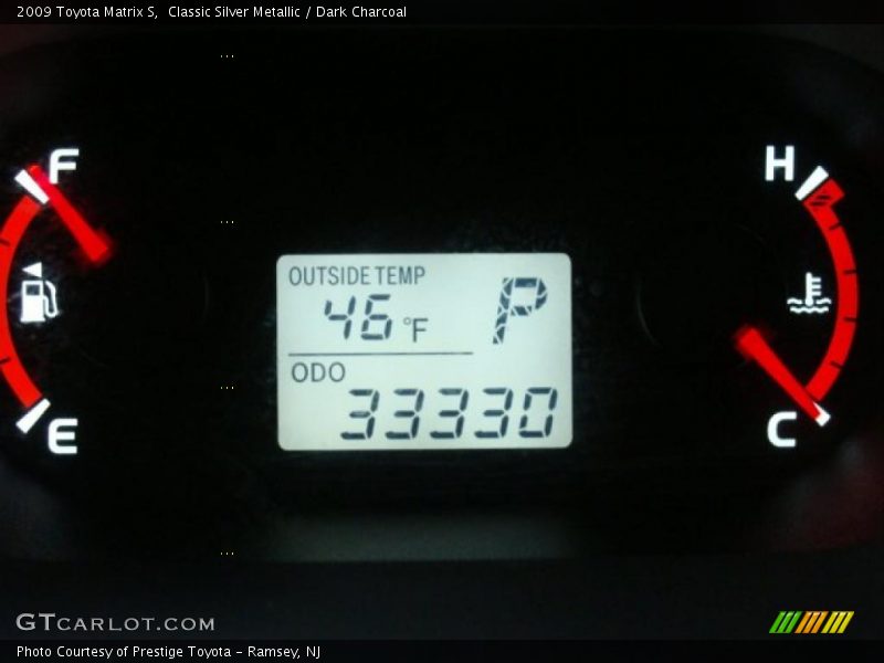 Classic Silver Metallic / Dark Charcoal 2009 Toyota Matrix S