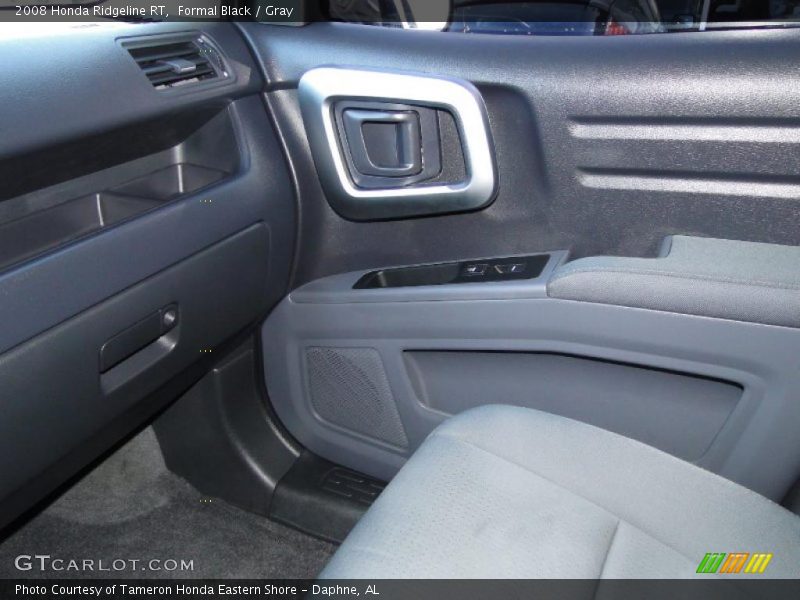 Formal Black / Gray 2008 Honda Ridgeline RT