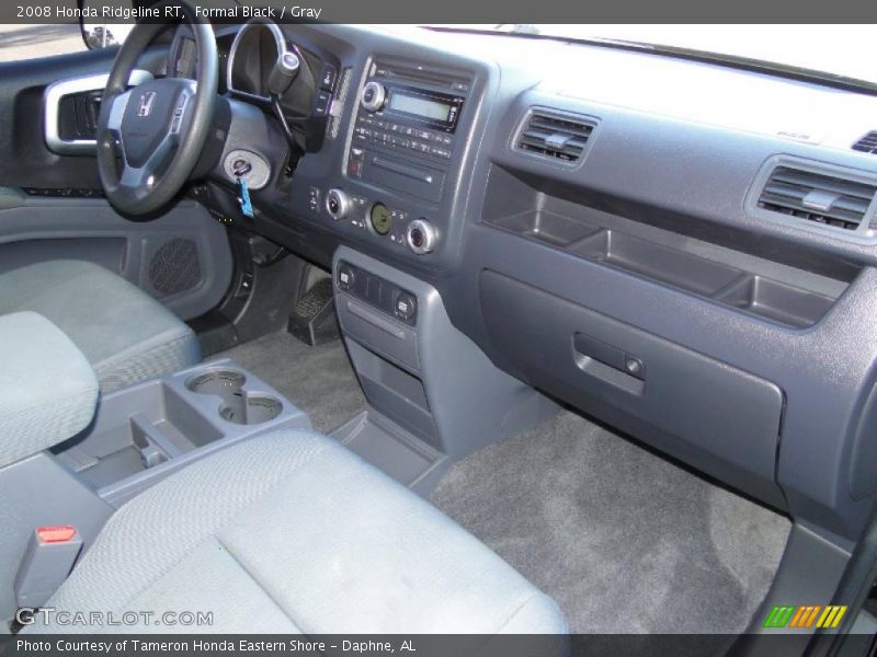 Formal Black / Gray 2008 Honda Ridgeline RT