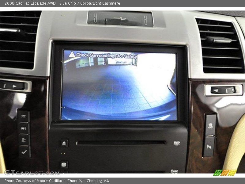 Blue Chip / Cocoa/Light Cashmere 2008 Cadillac Escalade AWD