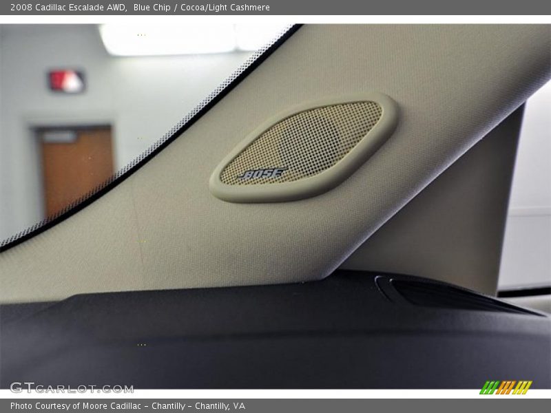 Blue Chip / Cocoa/Light Cashmere 2008 Cadillac Escalade AWD