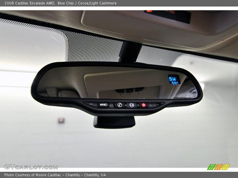 Blue Chip / Cocoa/Light Cashmere 2008 Cadillac Escalade AWD